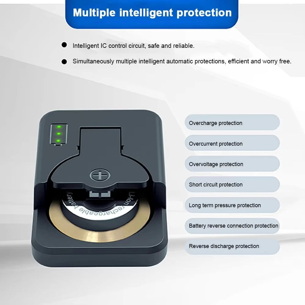 Cargador Universal para Pilas de Botón