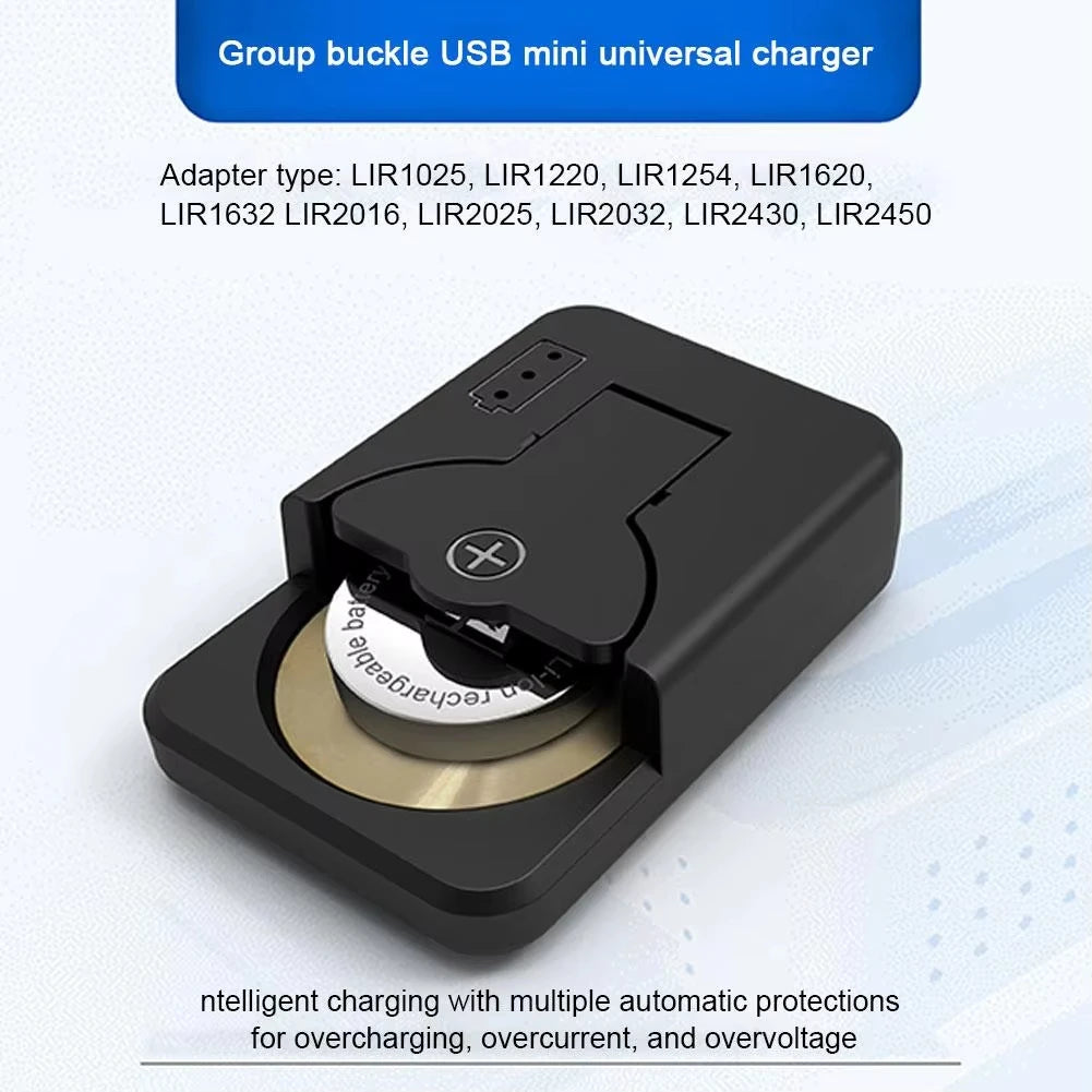 Cargador Universal para Pilas de Botón