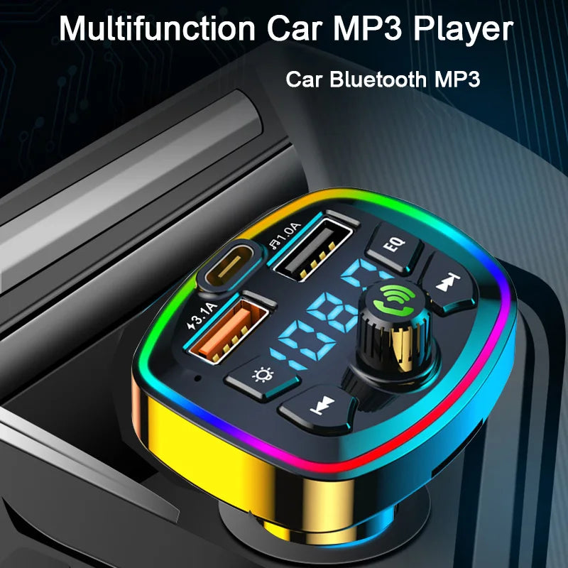 Transmisor FM Bluetooth 5.0 para Coche